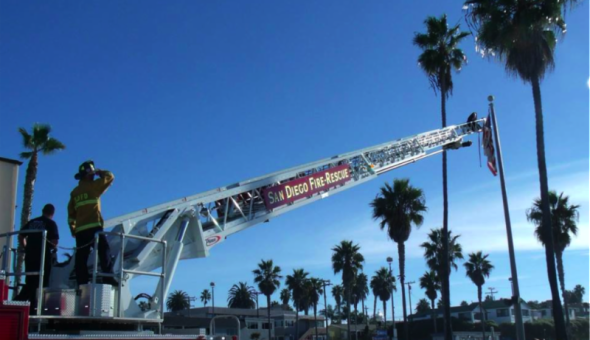 FireTruck_OB Flagpole